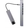 Usb Type-c Hub Dönüştürücü Çevirici Çoklayıcı Macbook Çevirici 8 Portlu