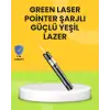 Uzun Mesafe Görünürlüklü Yeşil Lazer Pointer Şarjlı