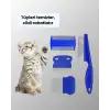 Uzun ve Kısa Tüylü Hayvanlara Özel Bit Tarağı ve Tüy Temizleme Seti