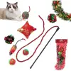 Yılbaşı Konseptli Kedi Oyuncak Seti