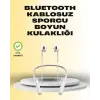 Yüksek Kapasiteli Pil Destekli Boyun Askılı Kulaklık – 100 Saat Dayanıklı