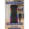 Yüksek Ses Güçlü Kablosuz Hoparlör  Karaoke Mikrofonlu