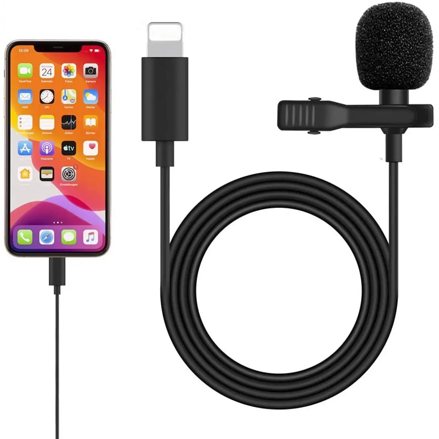 (İphone) Lavalier Yaka Mikrofonu JH-041