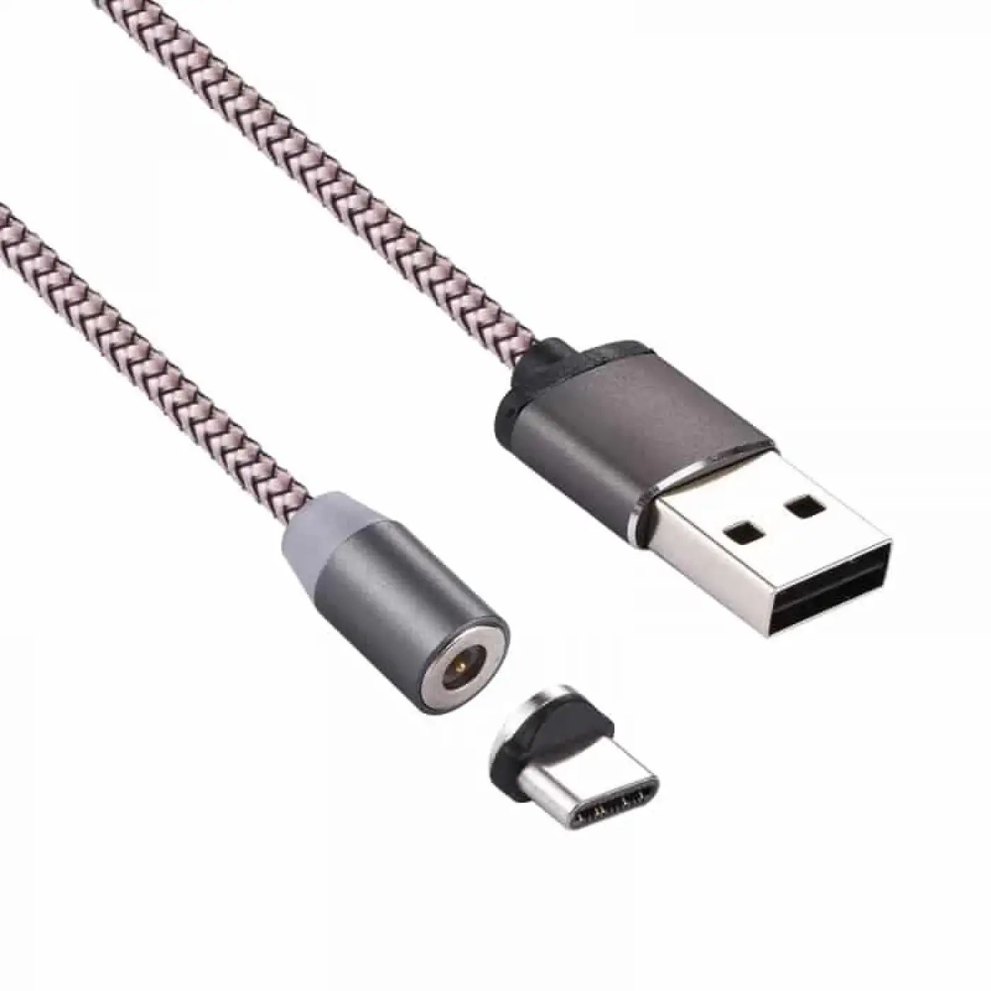 (İphone-Micro-TYPE-C) Mıknatıslı Şarj Kablosu 360 Derece