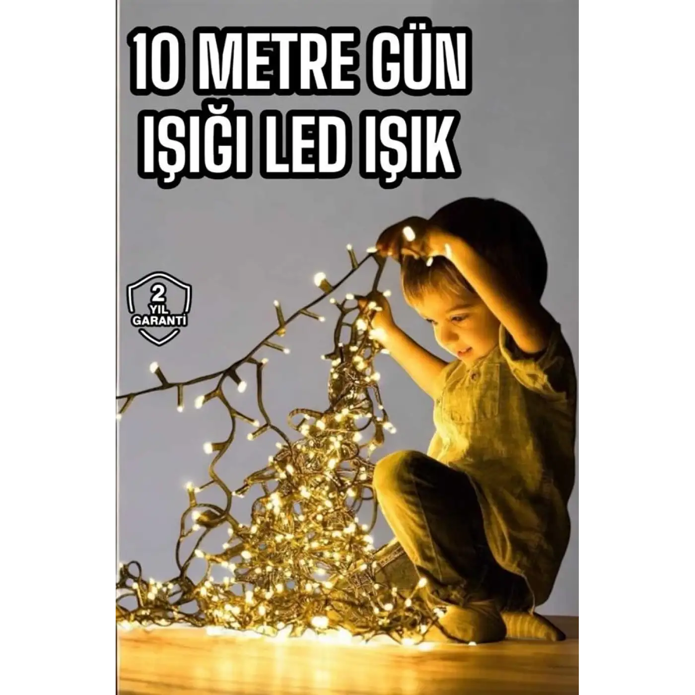 10 Metre Led Işık Saçaklı Dekoratif Şerit Led