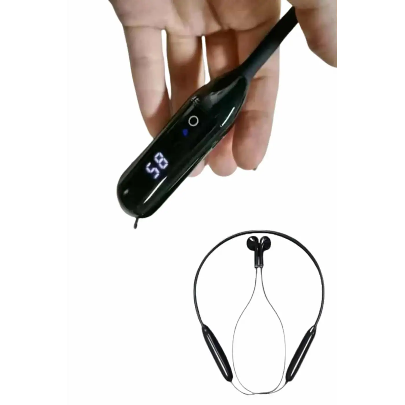 100Saat Uyumlu Bluetooth Kulaklık Kablolu ANC Özellikli Kulaklık