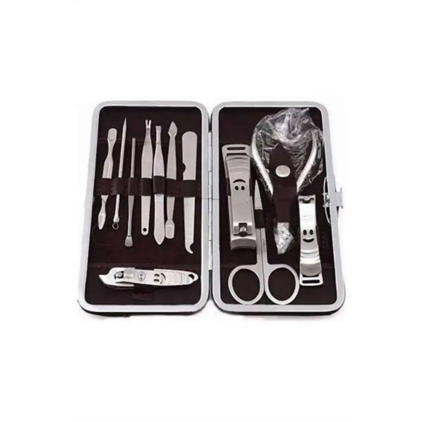 12 Parça Manikür Pedikür Seti Tırnak Bakımı Nasır Temizleme El Ayak Bakımı