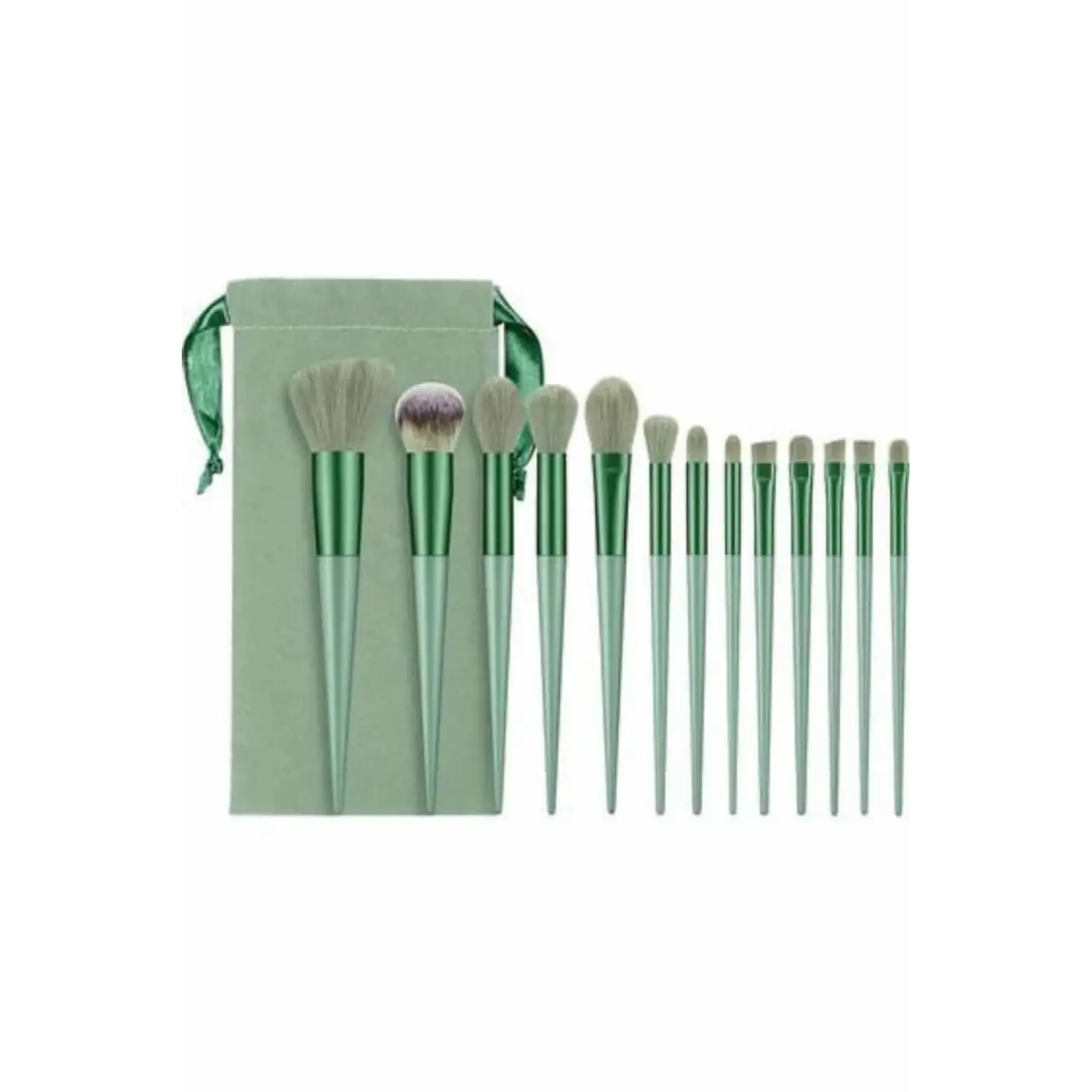 13 Parça Makyaj Fırça Seti Far Kontür Aydnlatıcı Fırçası İz Bırakmaz Hafif ve Yumuşak