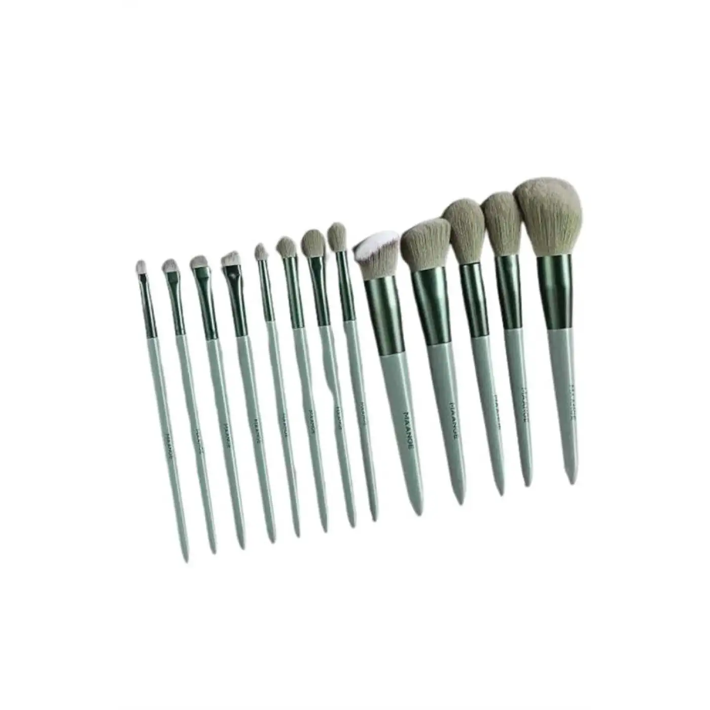 13 Parça Taşınabilir Kılıflı Profesyonel Makyaj Fırça Seti Pudra Allık Fondöten Fırçası