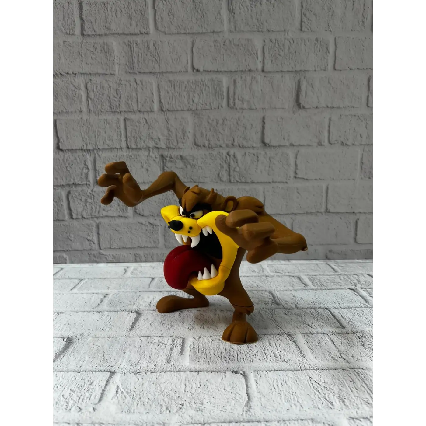 15 cm Tazmanya Canavarı Figürü Çizgi Karakter Koleksiyonluk Biblo