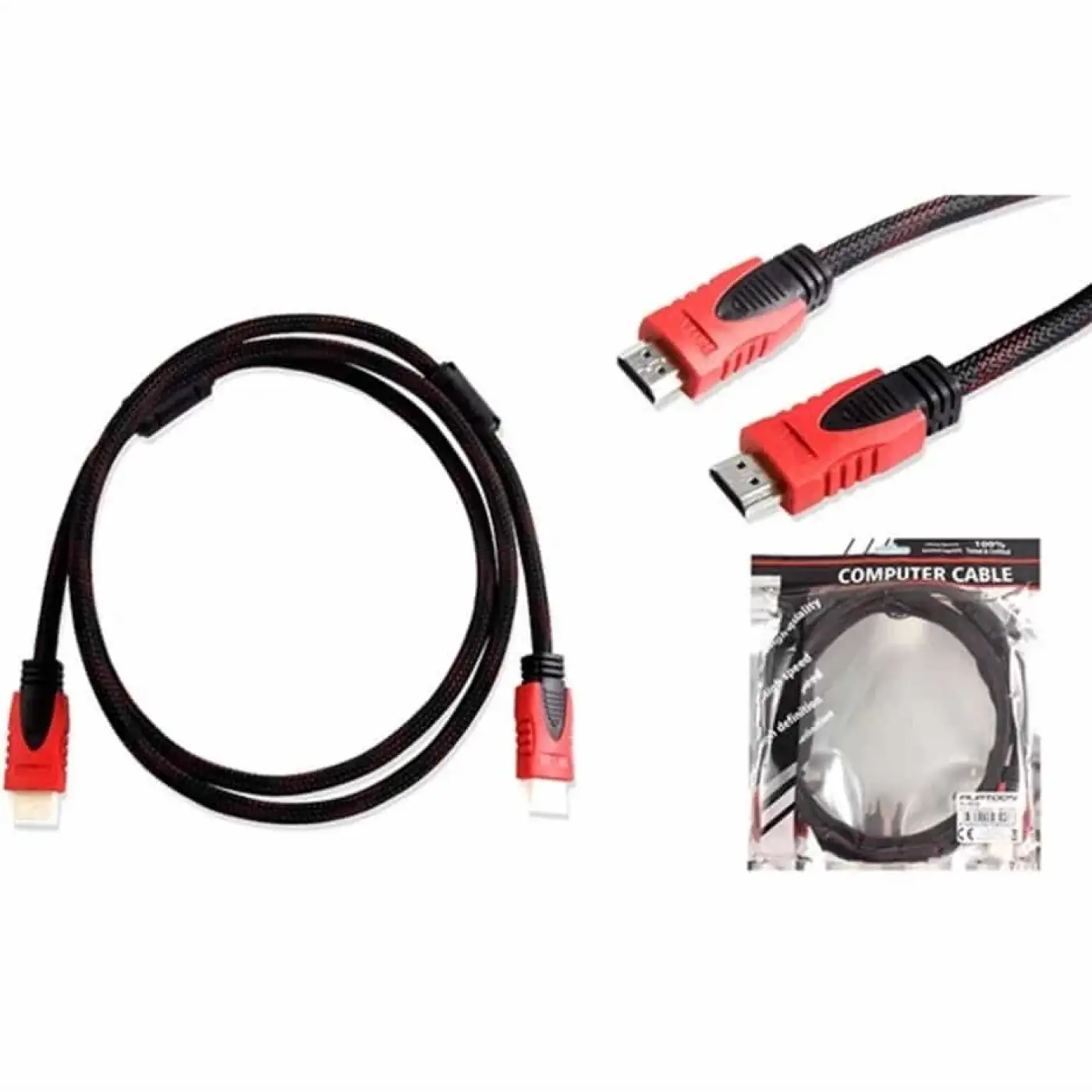 1.5 Metre Hdmi İpli Poşetli Kablo Pl-8006