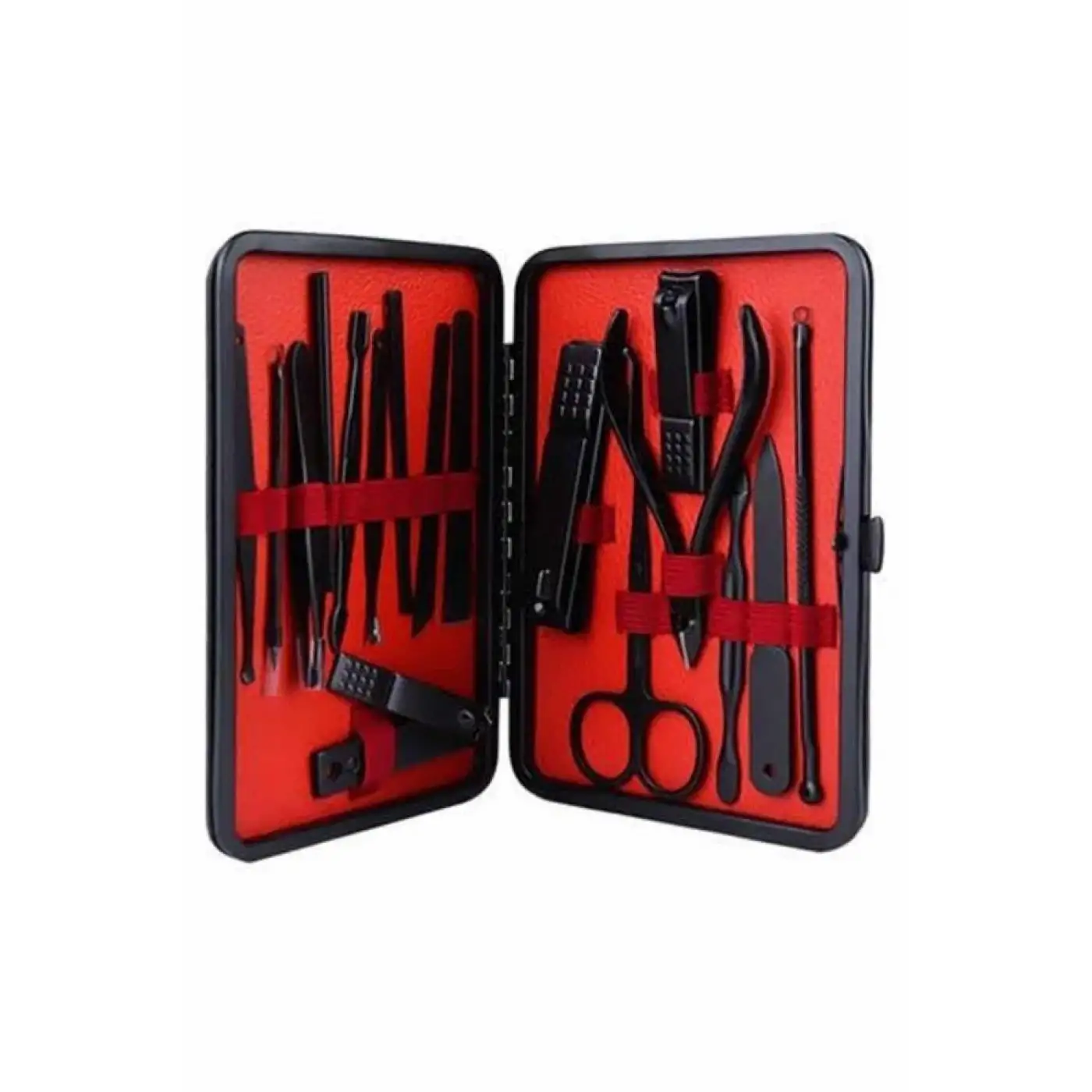 17 Parça Manikür Pedikür Seti El Ayak Bakım Seti Tırnak Makası Törpü