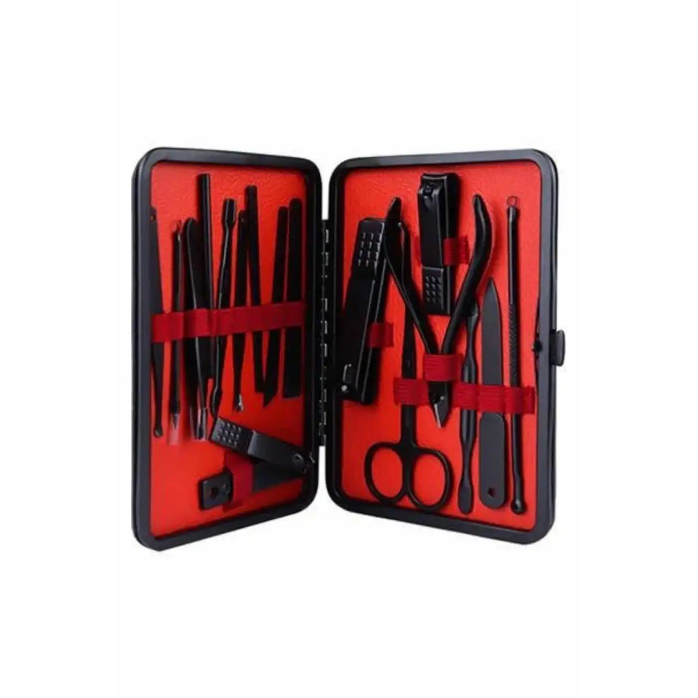 17 Parça Manikür Pedikür Seti El Ayak Bakım Seti Tırnak Makası Törpü