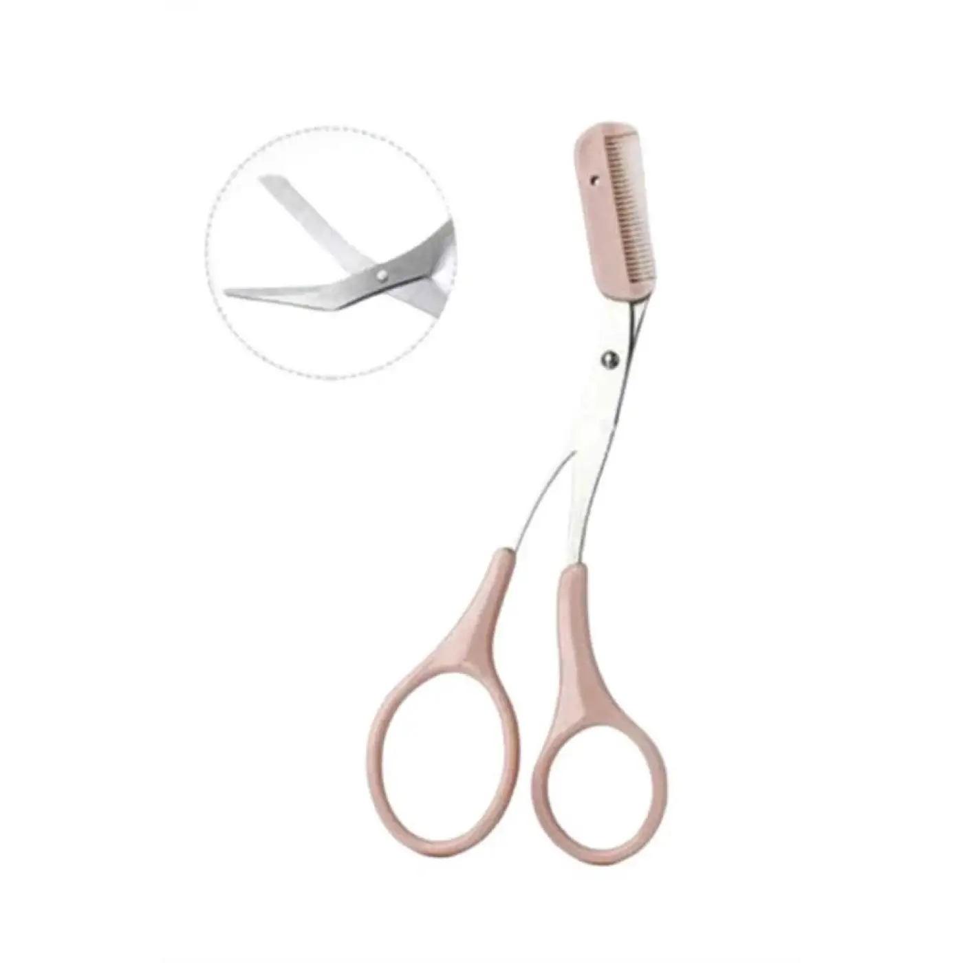 2li Kaş Bakım Seti Taraklı Kaş Makası Ve Kaş Usturası Kaş Şekillendirici