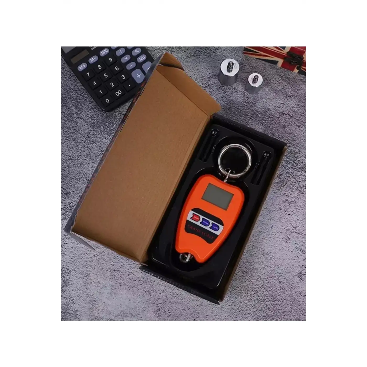 200 kg Vinç Tipi Kancalı Terazi - Ağır Yükler İçin Hassas Ölçüm