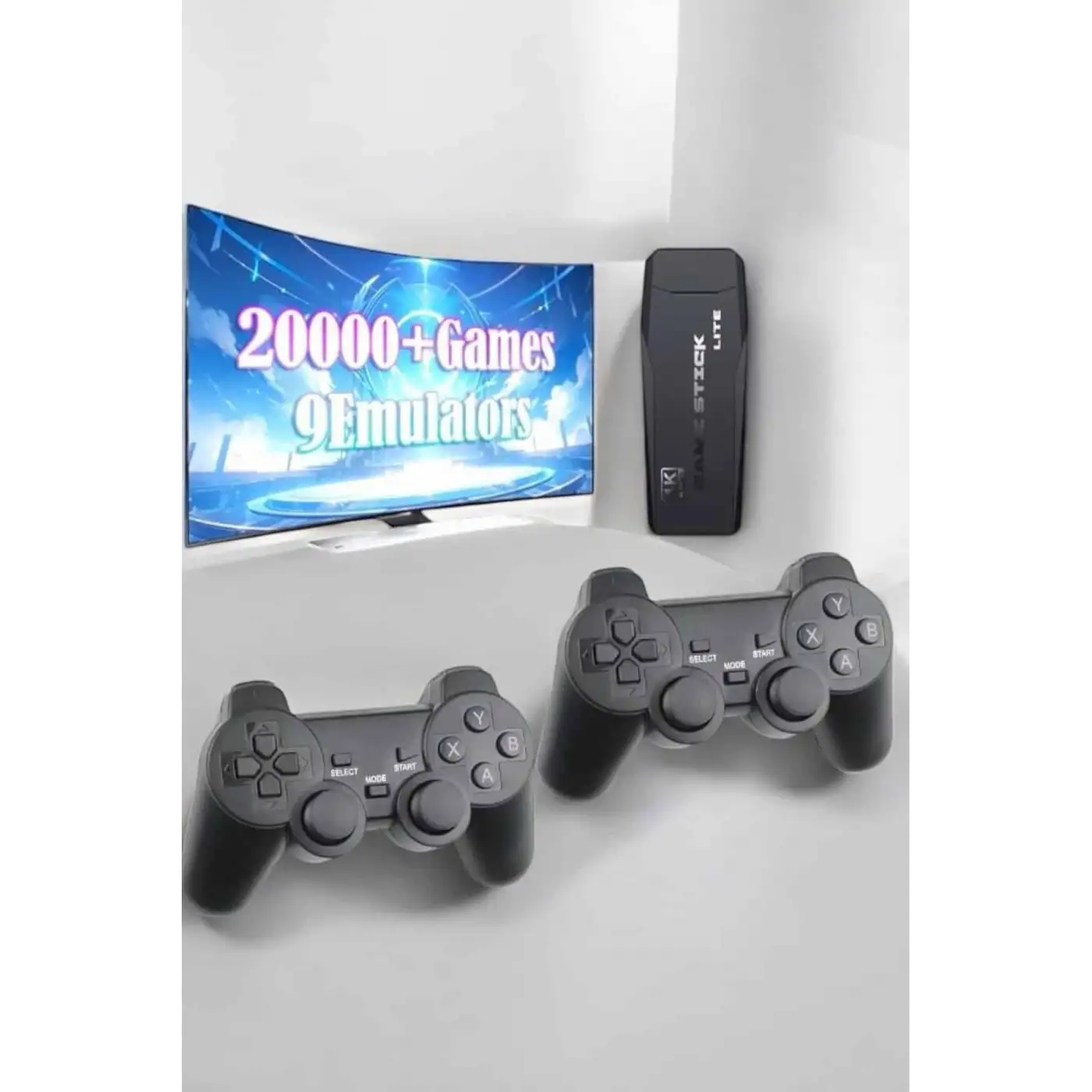 20.000 Oyunlu Premium Model Oyun Konsolu 8k Android Tv HD Game Stick