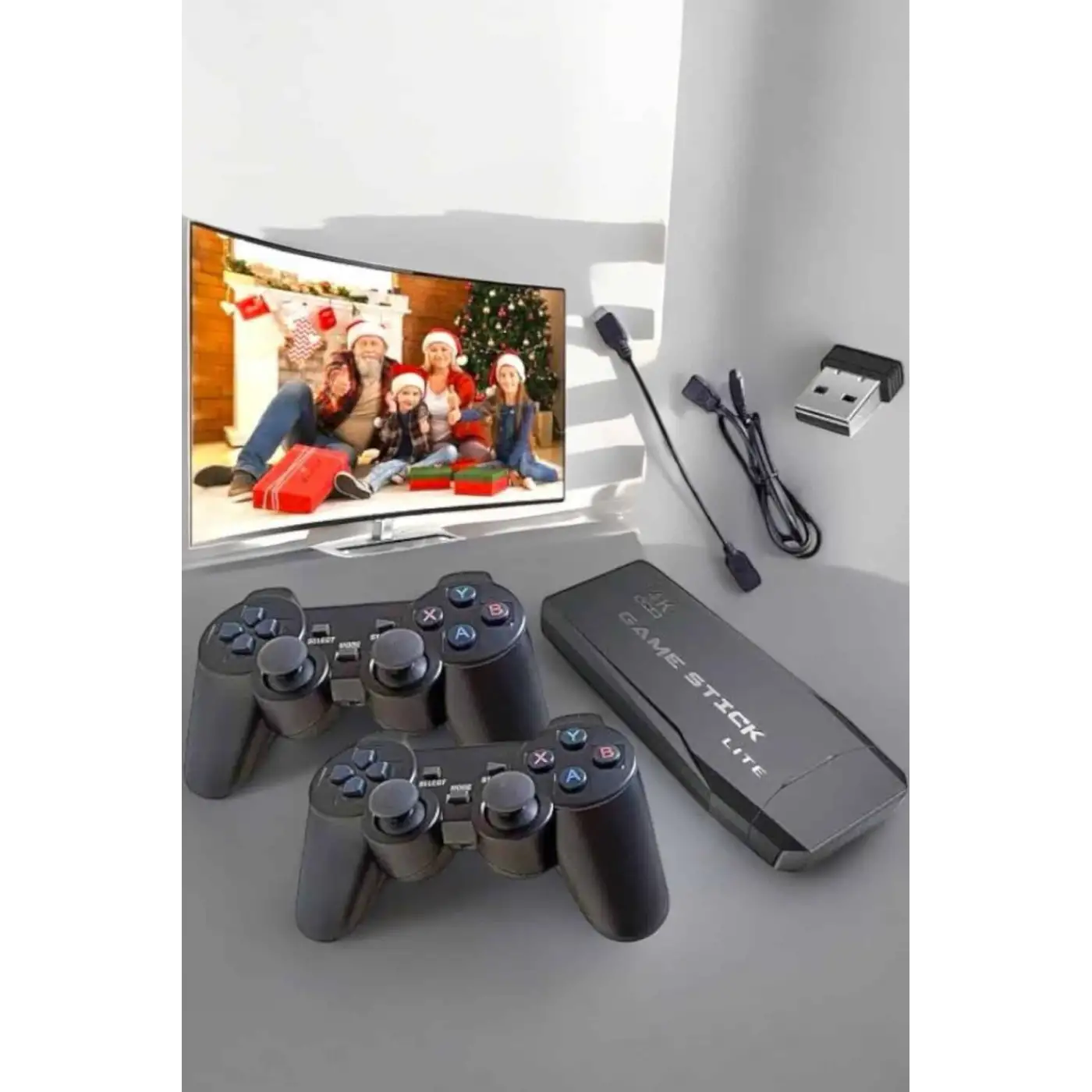 20.000 Oyunlu Premium Model Oyun Konsolu 8k Android Tv HD Game Stick