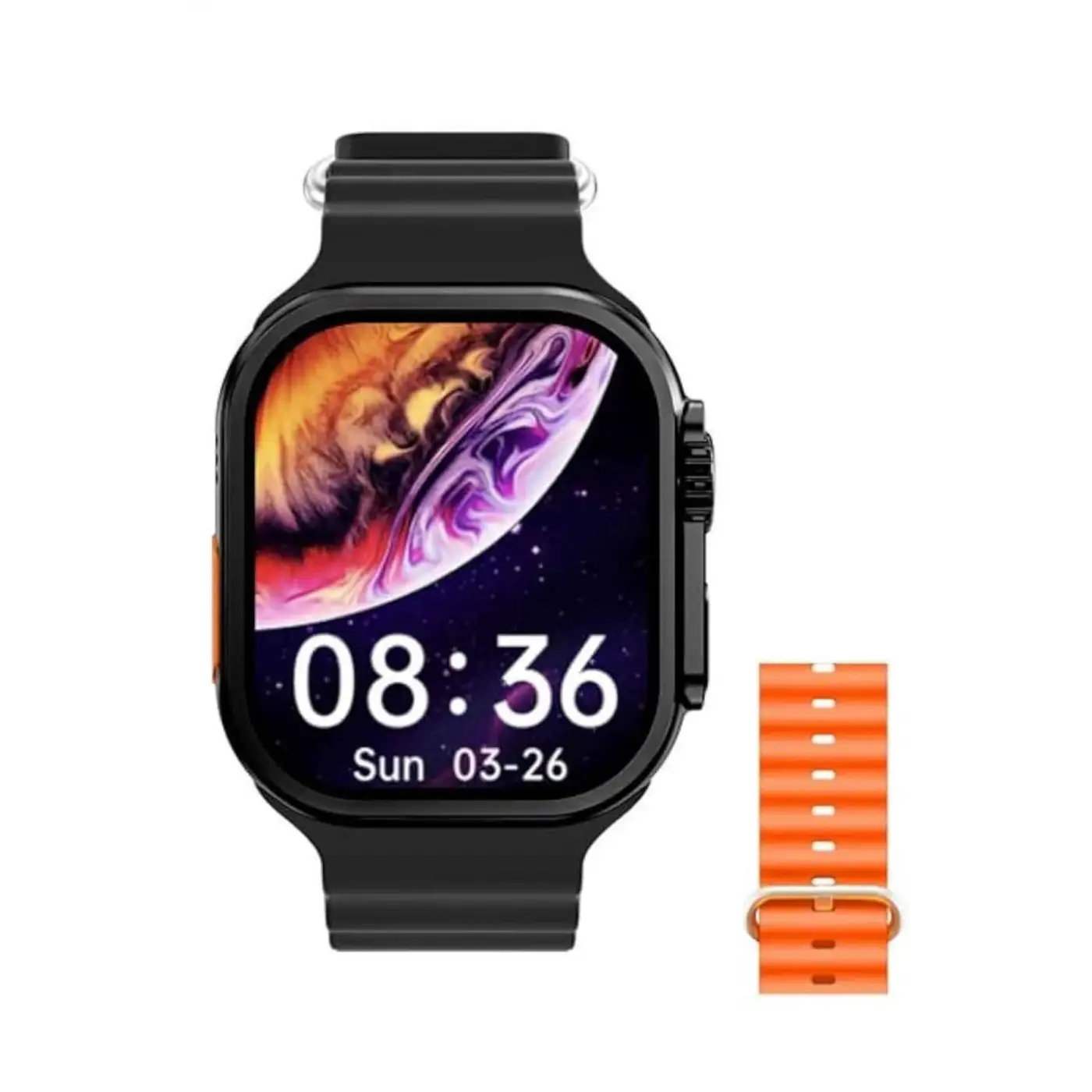 2025 Model Akıllı Saat Çift Kordon Ios Ve Android Arama Cevaplama Sesli Asistan