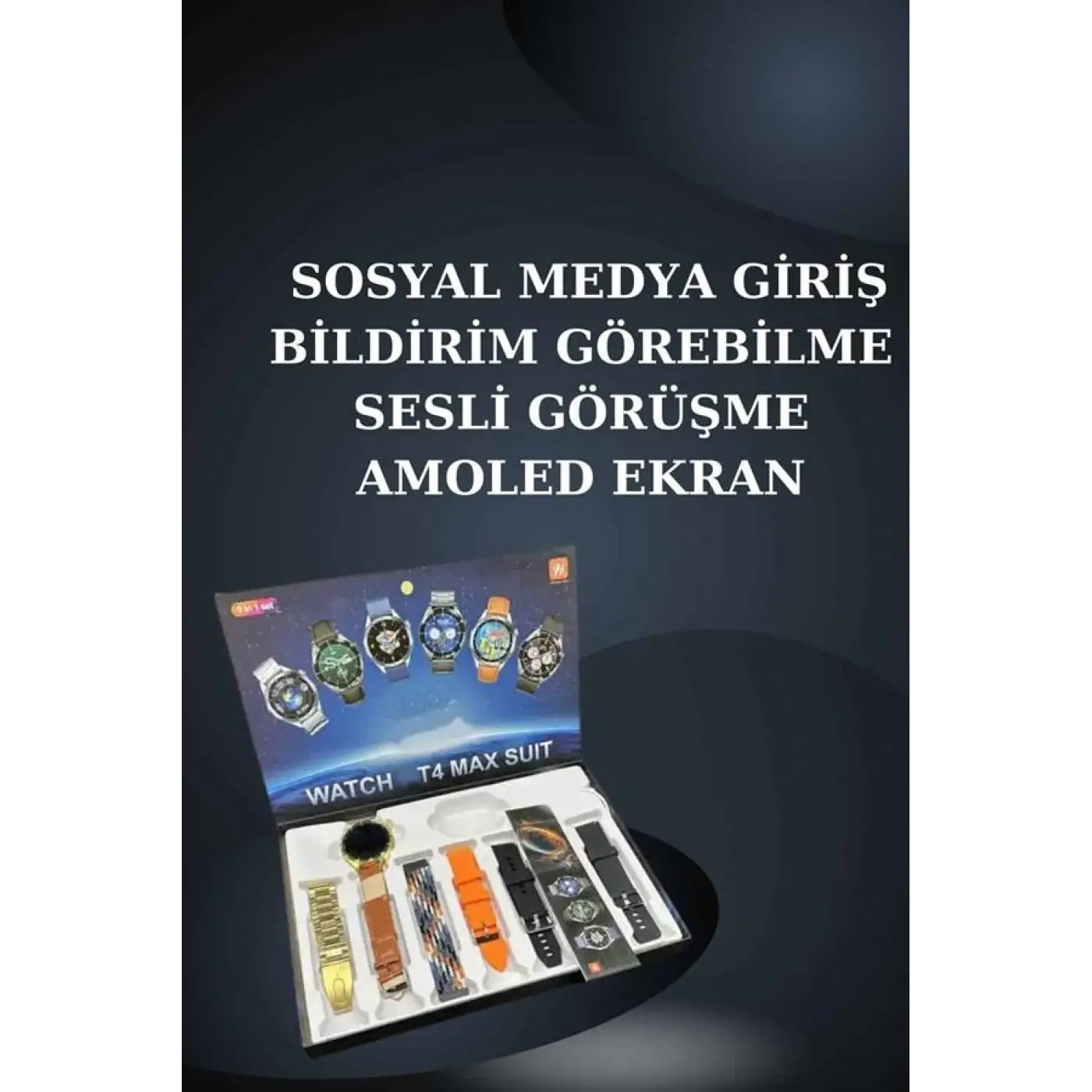 2025 Model Akıllı Saat ve Yeni Nesil Pro Bluetooth Kulaklık ANC Özelliği