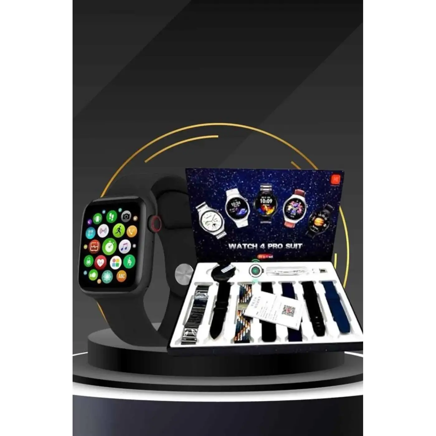 2025 Model Kablosuz Kulaklık ve Yeni Nesil Akıllı Saat Metal Kayış Plastik Kayış