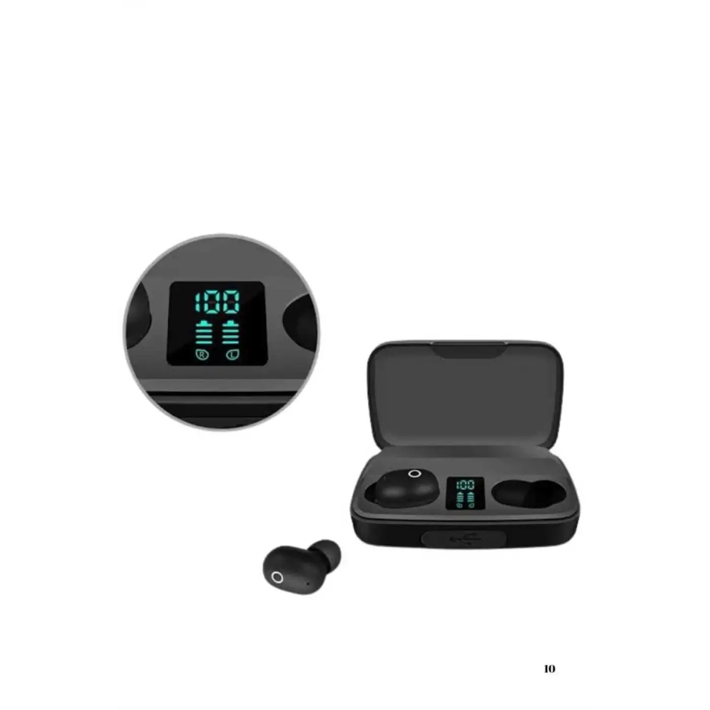 2025 Yeni Model Bluetooth Kulaklık Stereo TWS Kulaklık 5.0 Bluetooth Yüksek Ses Kaliteli