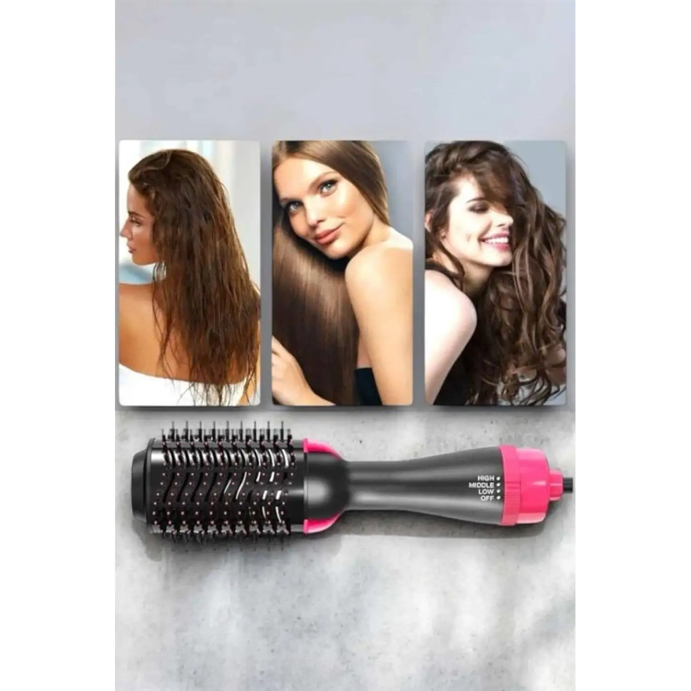 220°C’ye Kadar Isınan, Hacim ve Yıpranma Karşıtı Profesyonel Fön Tarağı