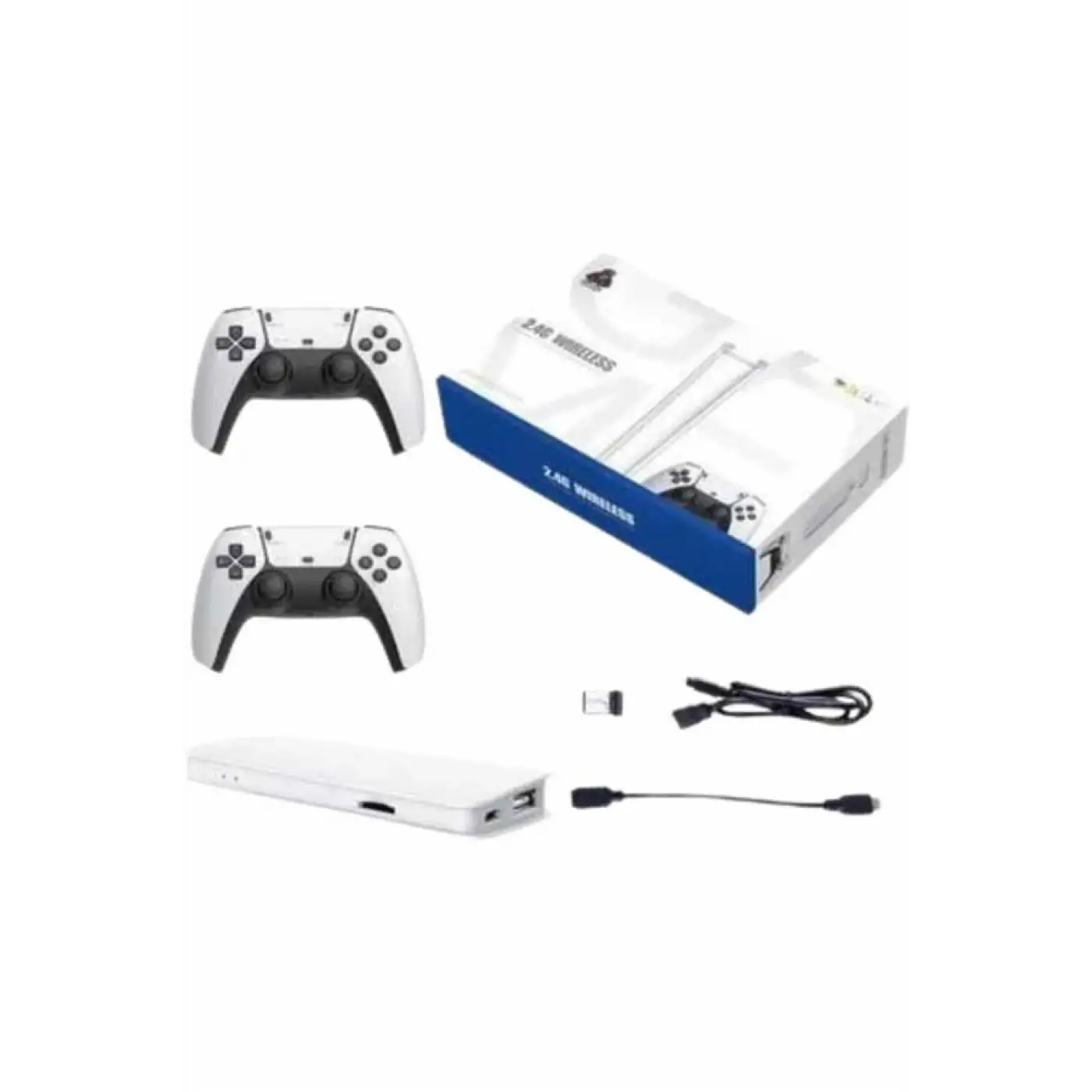 2.4 GHZ Oyun Konsolu Çift Konsol 4K Ultra Hd Game Stick