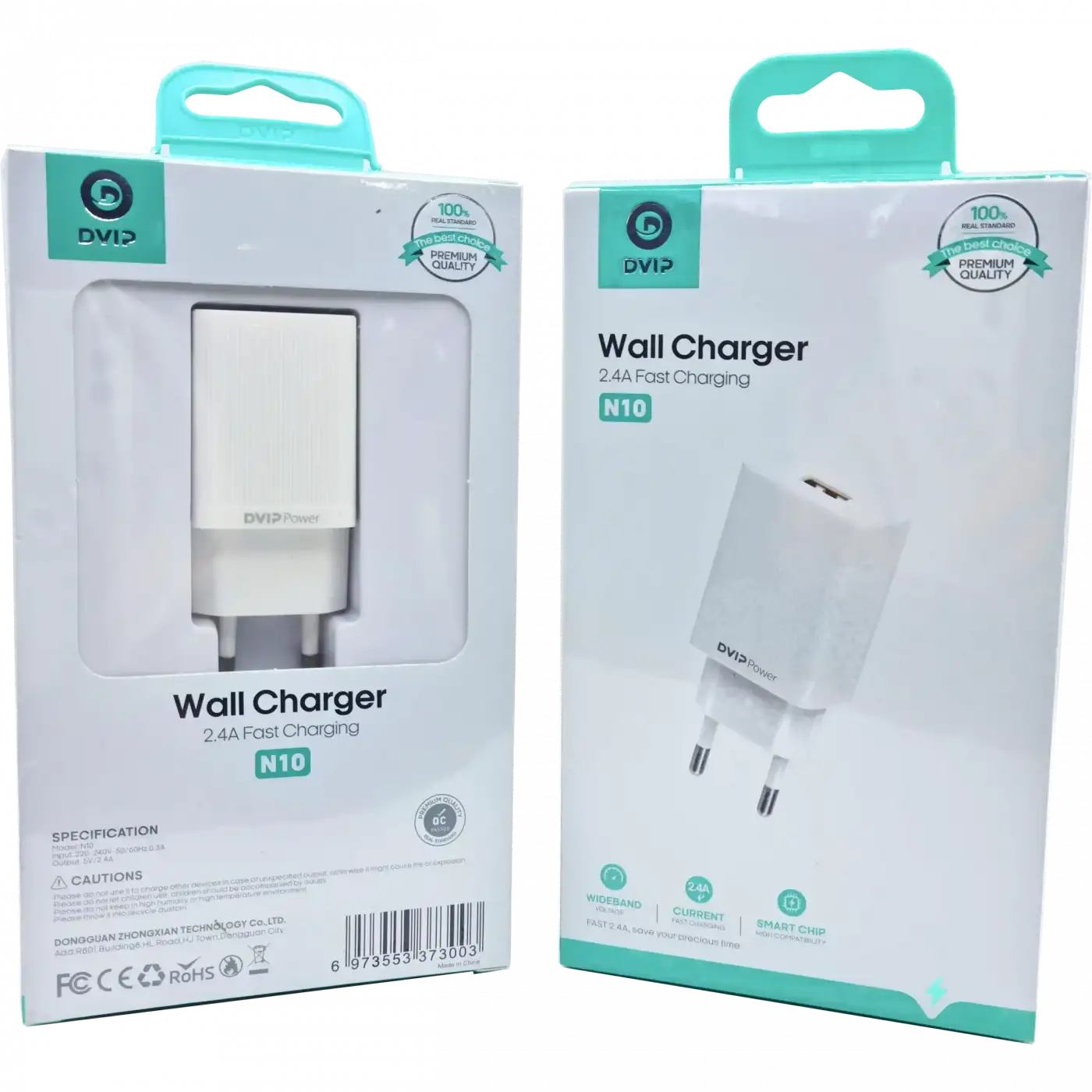 2.4A Hızlı Şarj Başlığı DVIP N10