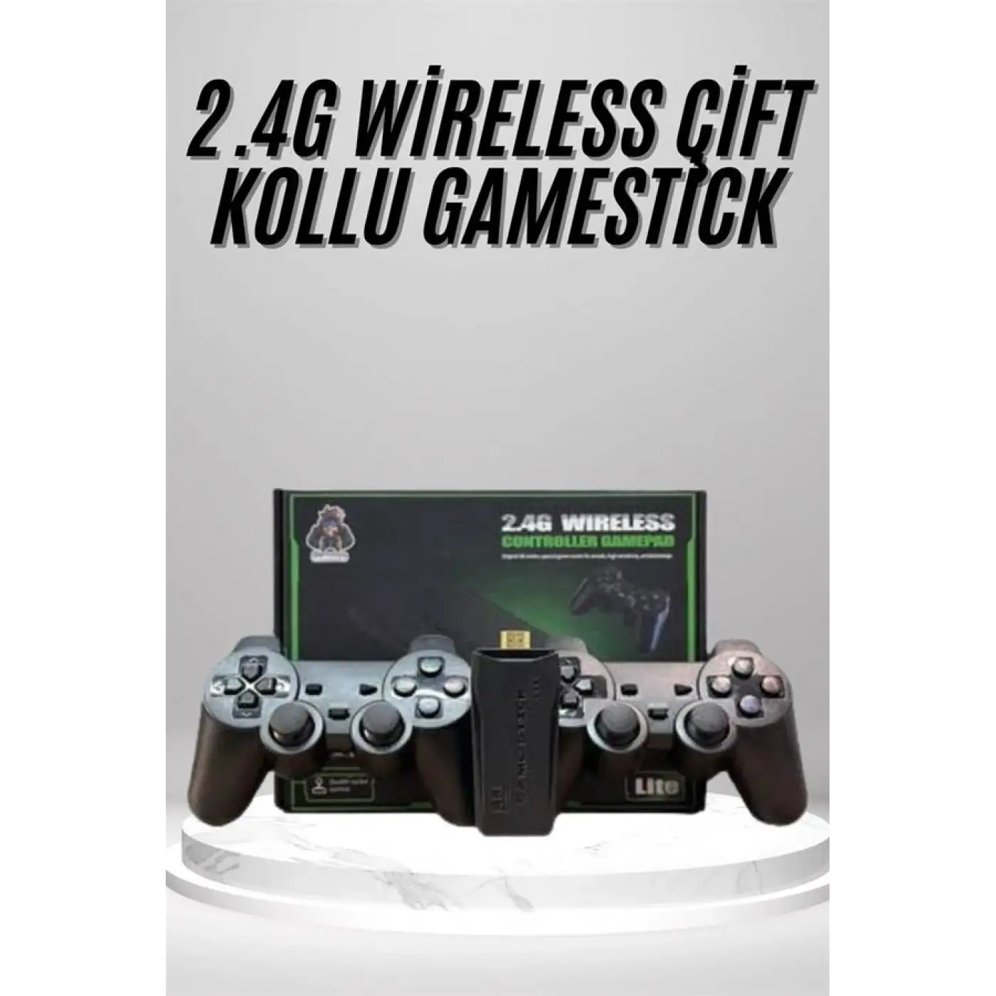 2.4g Uyumlu Kablosuz Çift Kol Atari Retro 20000 Oyun Game Stick