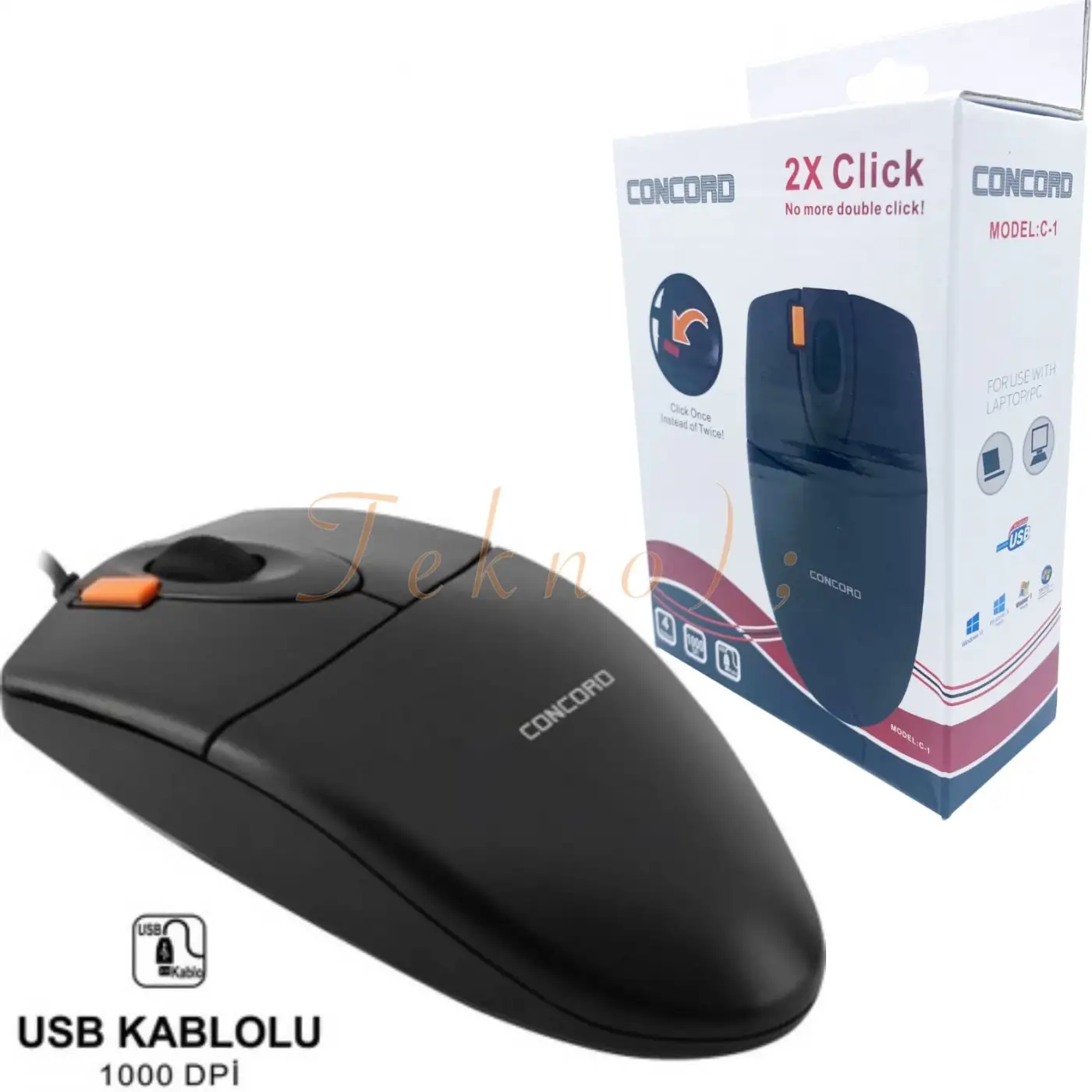 2.5” USB 3.0 / 6 Gbps Sata Harddisk Hdd Kutusu Concord C-855