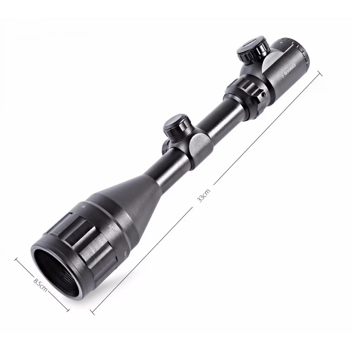 3-9x50aoeg çıft ışıklı Retikül Optik Görüş Kapsamlı Zoomlu  Dürbün(b)