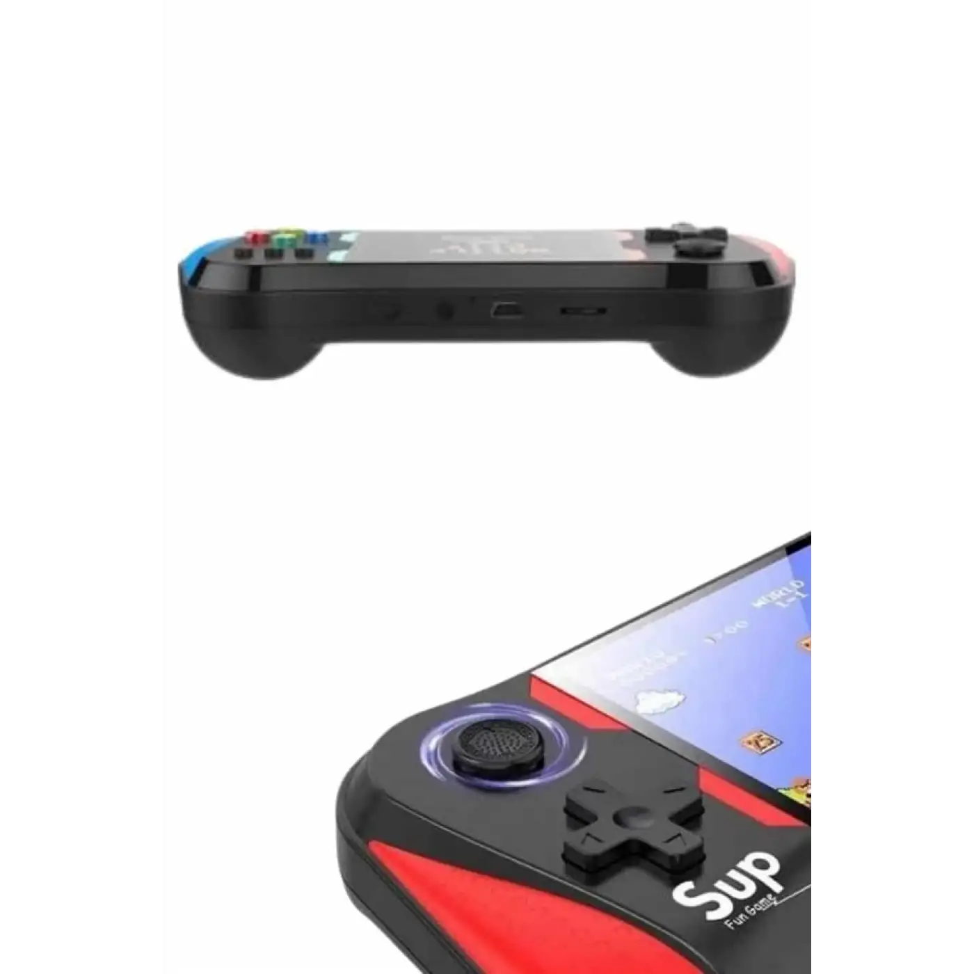 3.5 İnç 500 Klasik Retro Oyun Yüklü Kollu Oyun Konsolu