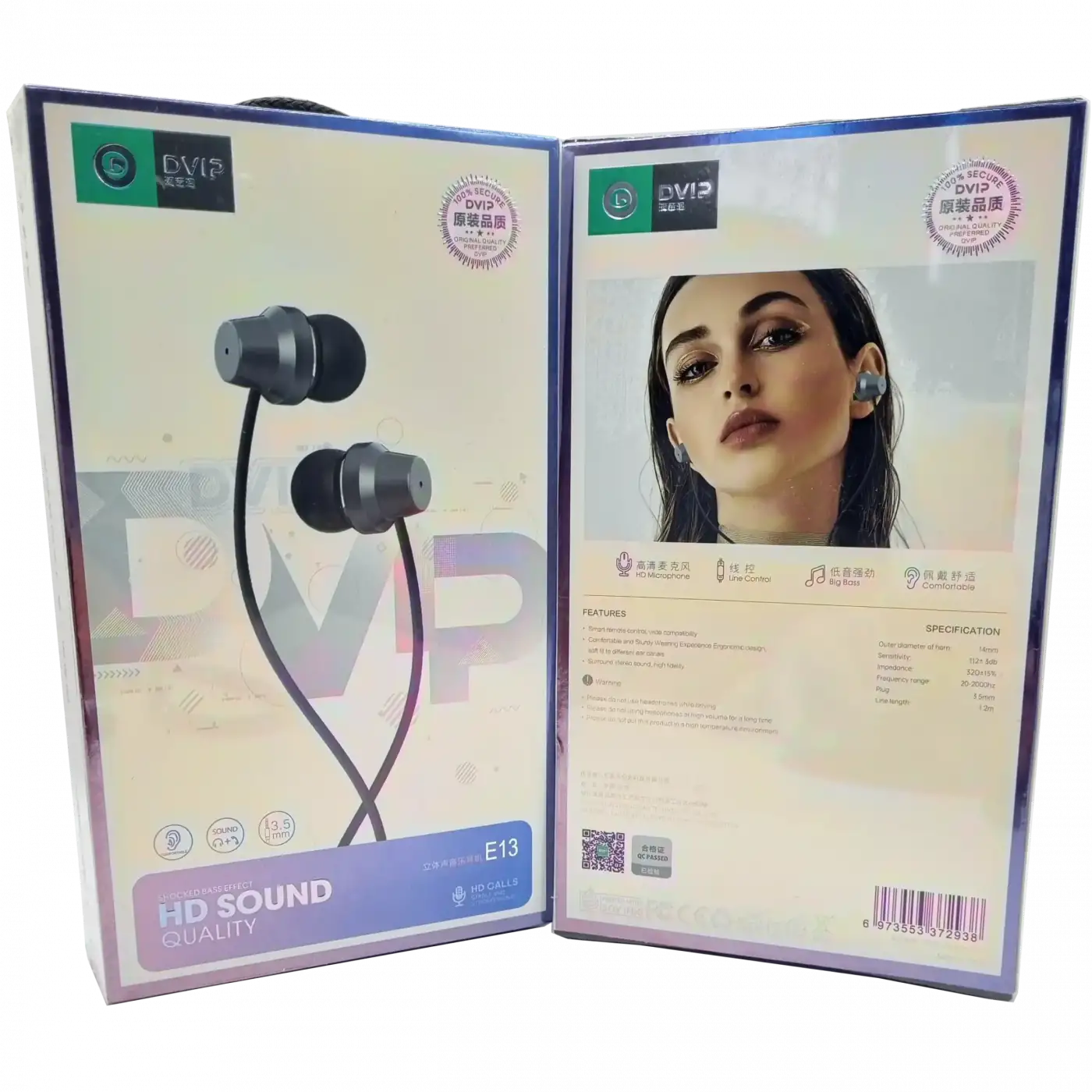 3.5mm Kablolu Mikrofonlu Kulaklık Dvip E13