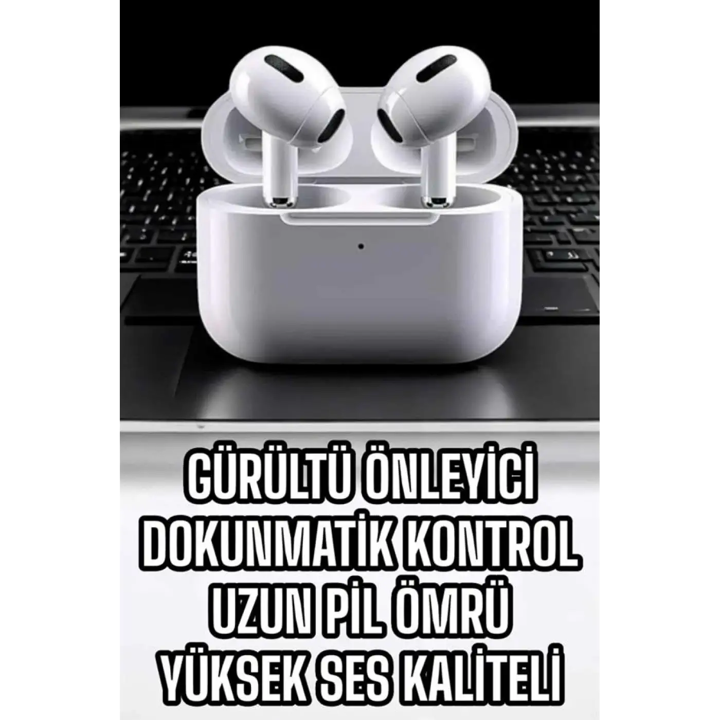 3.Nesil TWS Bluetooth Kulaklık Mikrofonlu ANC Özelliği Dokunmatik Kontrol