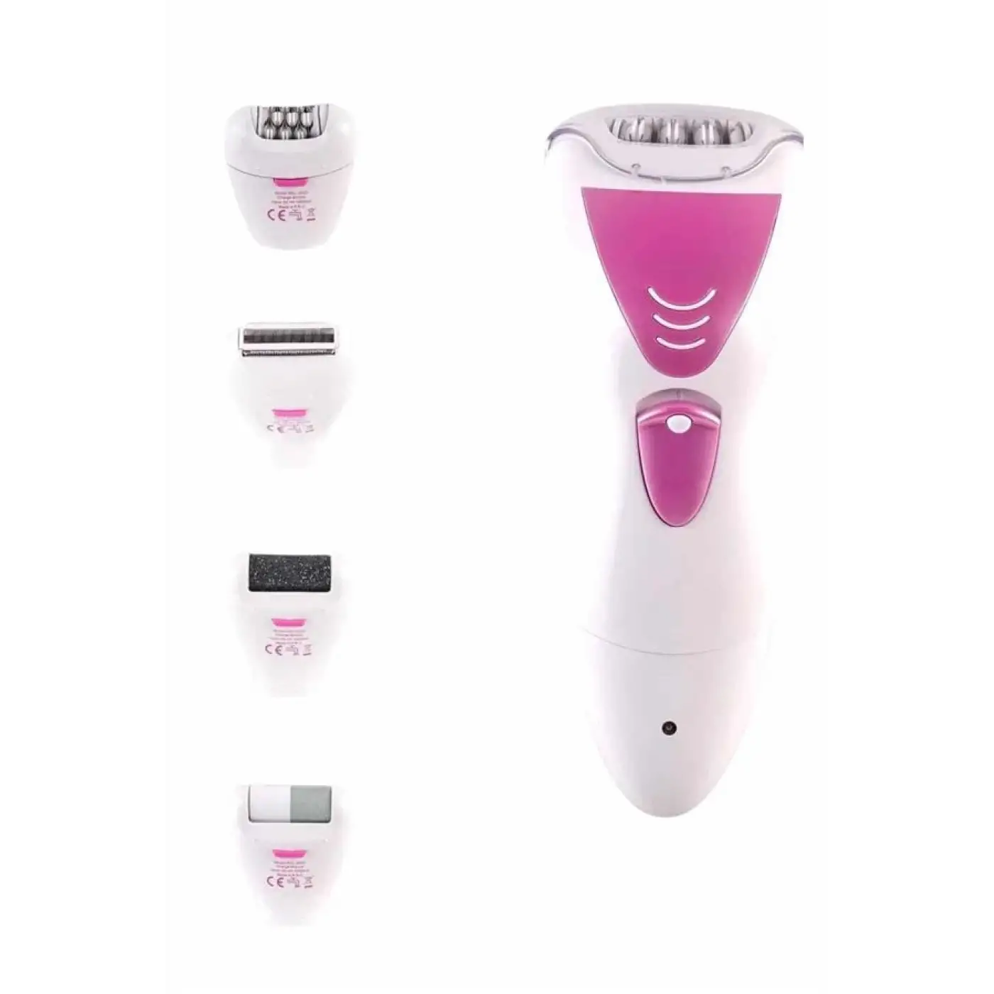 4 Başlıklı Lazer Öncesi Kısaltma Epilasyon Aleti Epilatör Çok Amaçlı