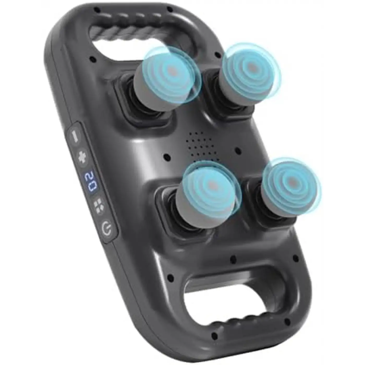 4 Başlıklı Masaj Sı - Ergonomik Derin Doku Sırt Ve Boyun Masaj Aleti Ağrı Ve Sızı Giderici