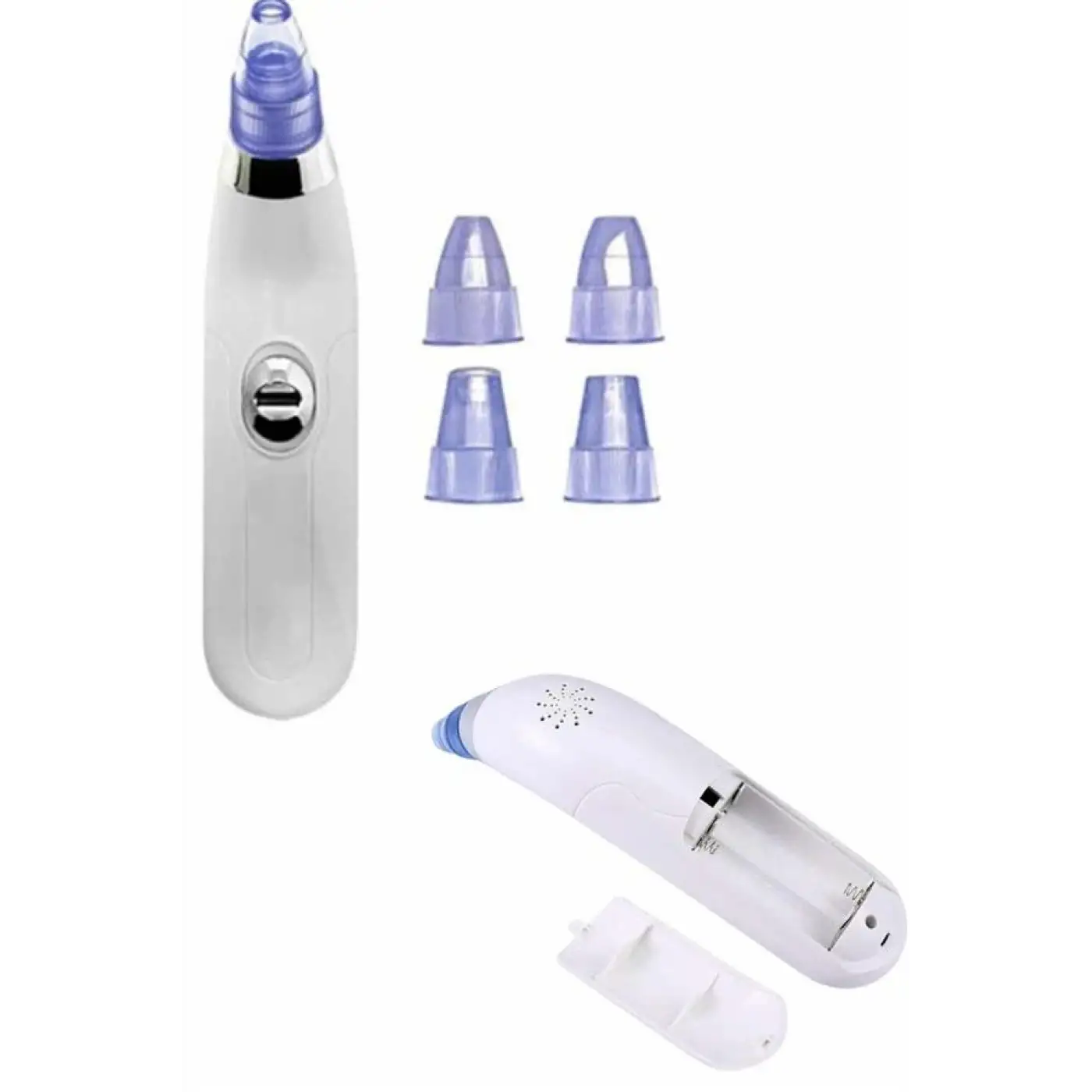 4 Başlıklı Vakumlu Siyah Nokta Ve Yüz Temizleme Cihazı