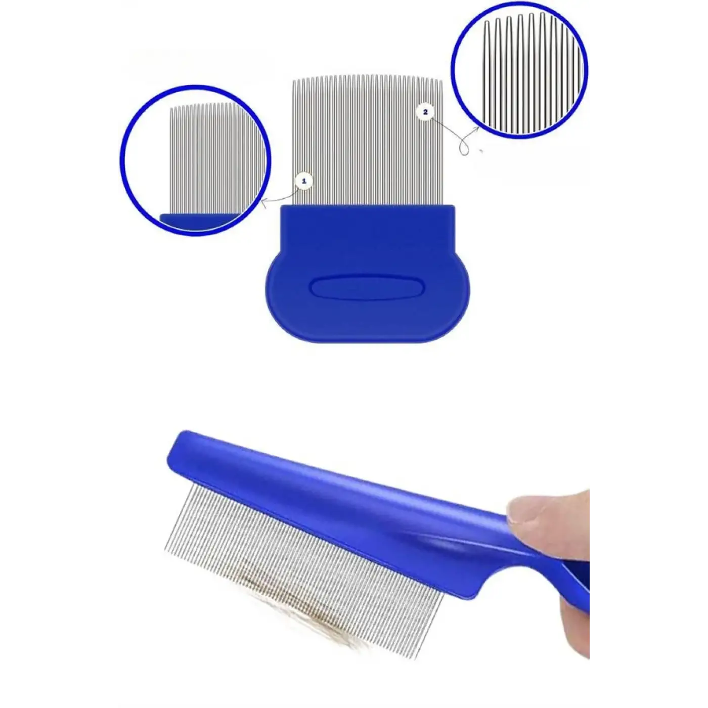 4lü Bit Evcil Hayvan Tarak Seti Kedi Köpek Bit Tarak Seti Pire Tarağı