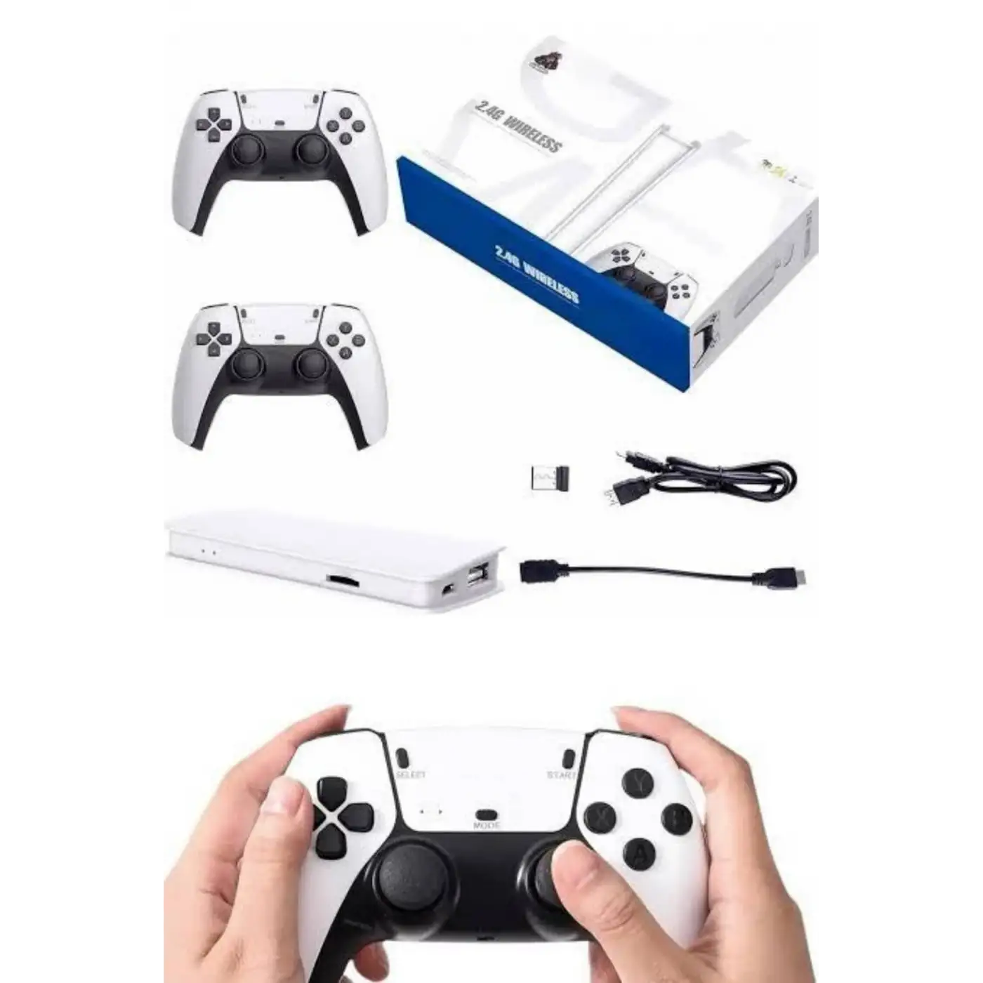 4k Hd 2.4g Kablosuz Kol 3000 Oyunlu Game Station Retro Atari Game Box