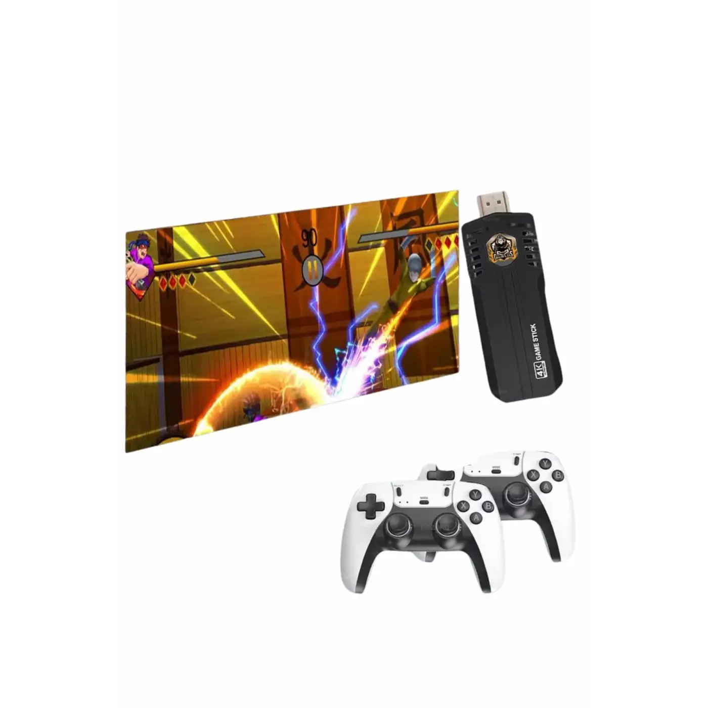 4k Kablosuz Çift Kol Retro Oyunlar 20000 Oyunlu Atari