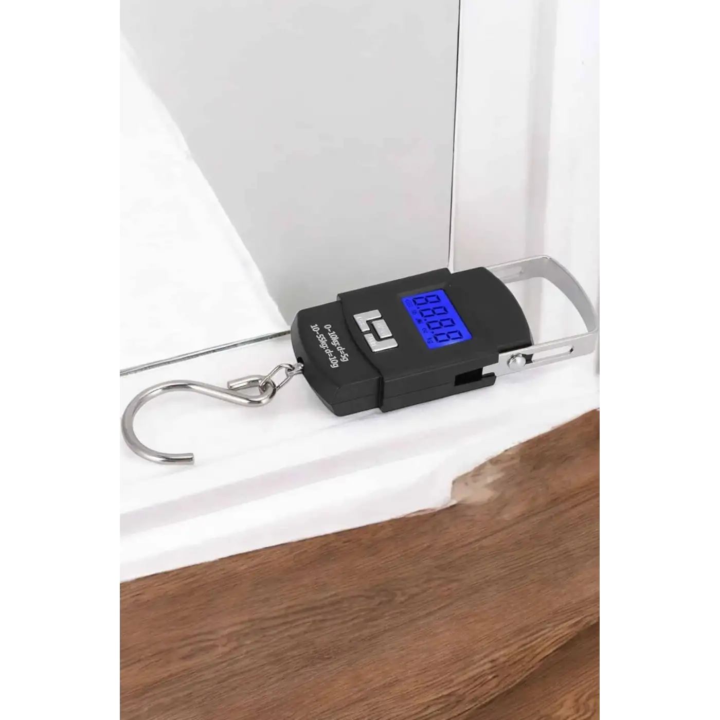 50 Kg El Kantarı Ağırlık Ölçer Dijital Ekranlı Kancalı Portatif