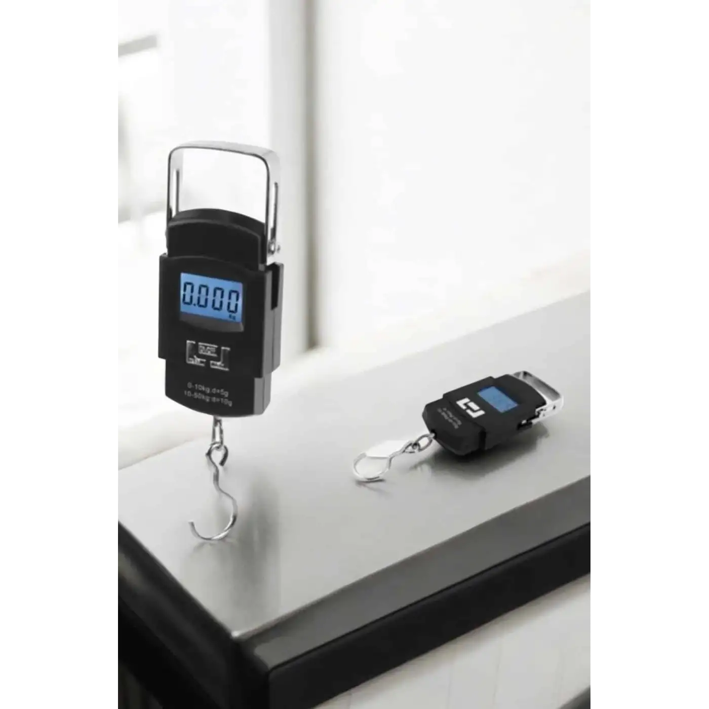 50 Kg El Kantarı Ağırlık Ölçer Dijital Ekranlı Kancalı Portatif