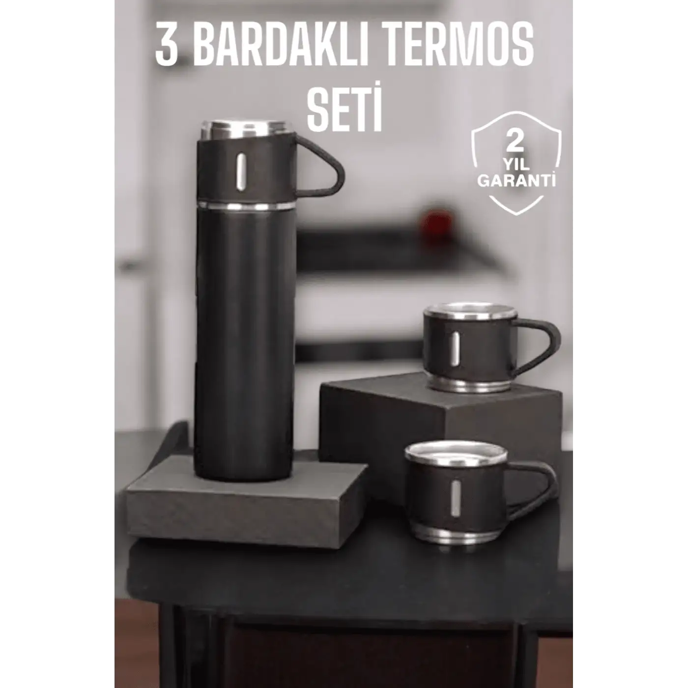 500 ml Kapasiteli Taşınabilir Basınçlı Termos Seti Günlük Kullanım için İdeal