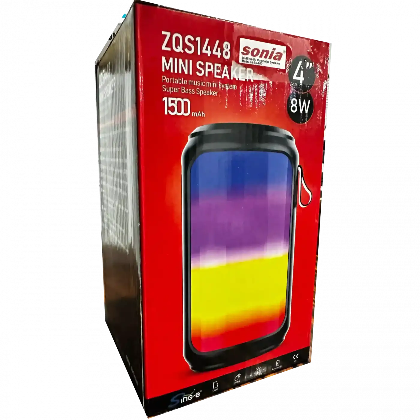 6.5 Inç Karaoke + Bluetooth Super Bass Höparlör Arbaks ARBS614