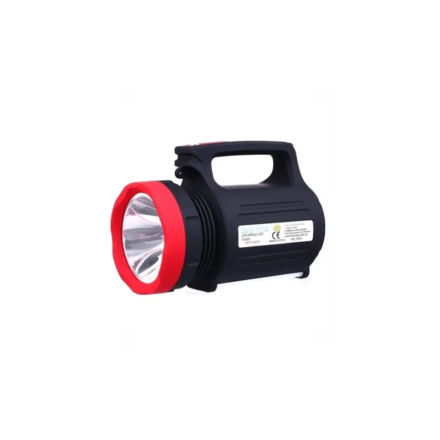 Yüksek Kapasiteli Şarj Edilebilir 10Watt Led GHTC-2910 El Feneri