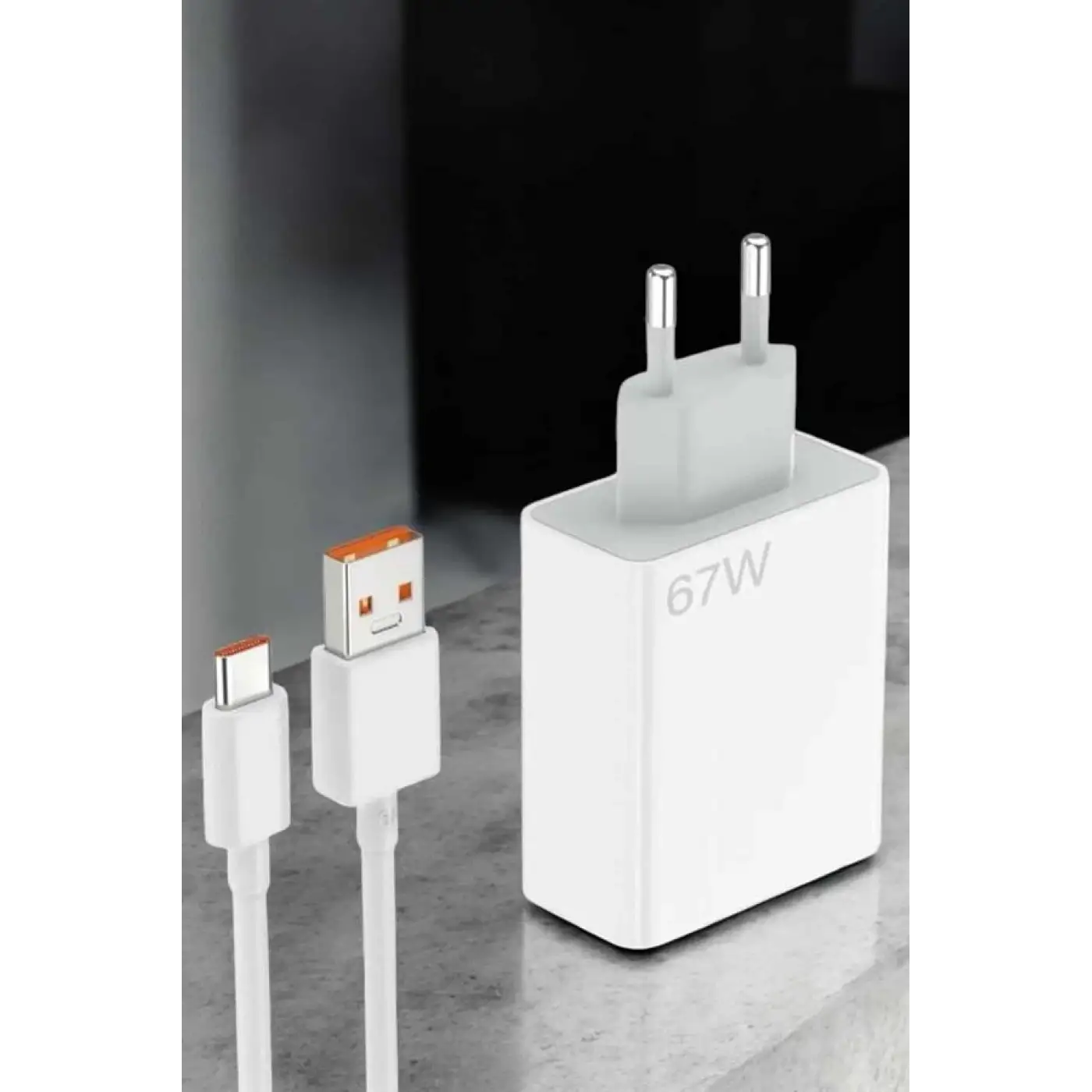 67W Şarj Aleti Turbo Hızlı Type-C Şarj