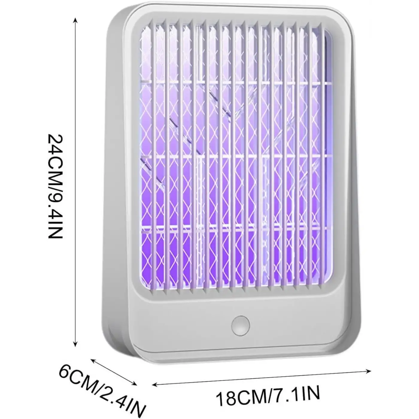 Elektrikli Sinek Kovucu USB Şarjlı Sessiz ve Etkili Led Işıklı Kapan