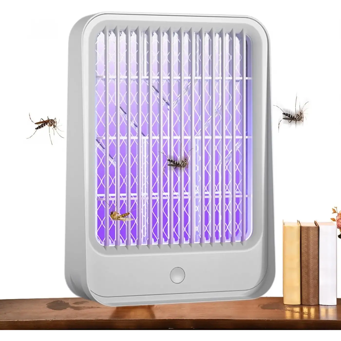 Elektrikli Sinek Kovucu USB Şarjlı Sessiz ve Etkili Led Işıklı Kapan