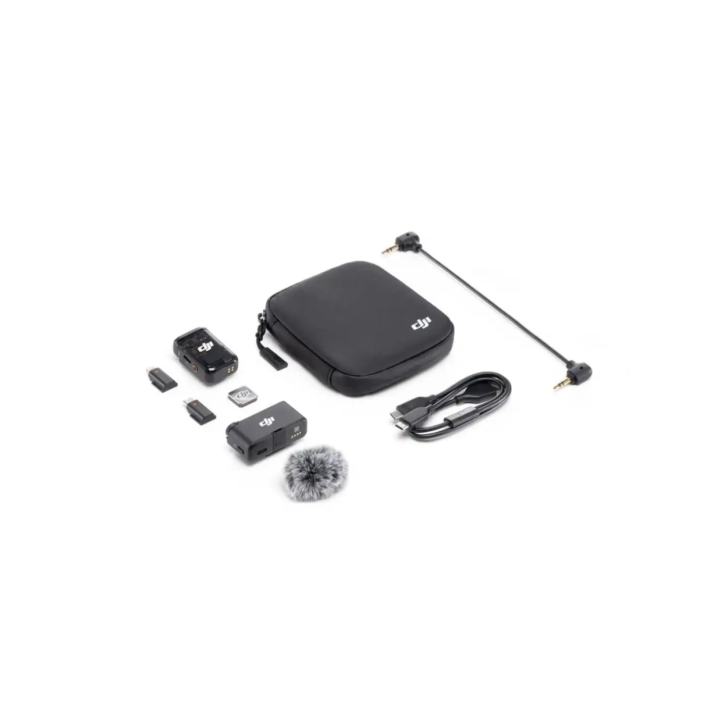 DJI Mic 2 (2 TX + 1 RX) Kablosuz Mikrofon Seti Kiti