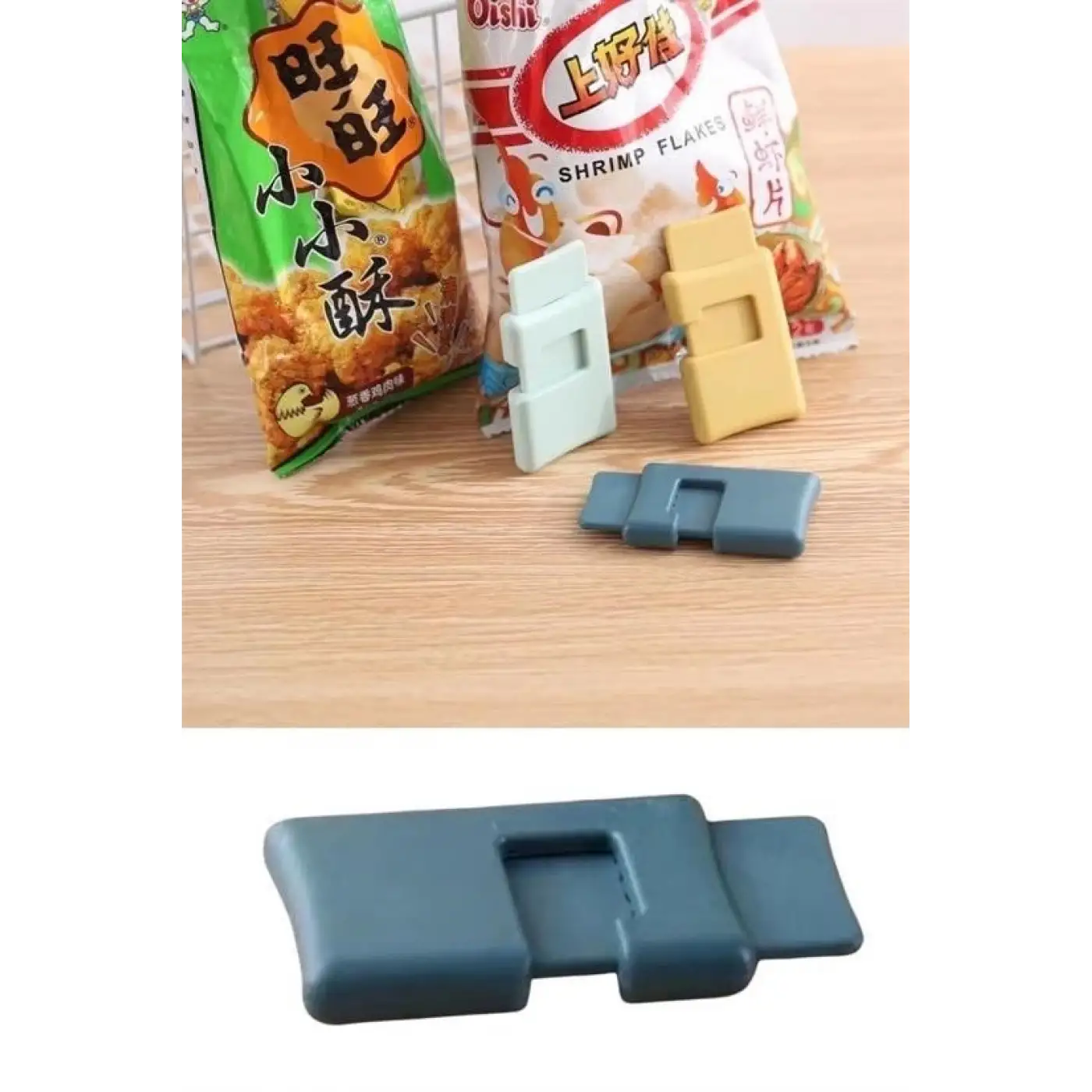 6lı Hava Sızdırmaz Poşet Torba Ambalaj  Ve Paket Kıstırmalı Kapatma Klipsi